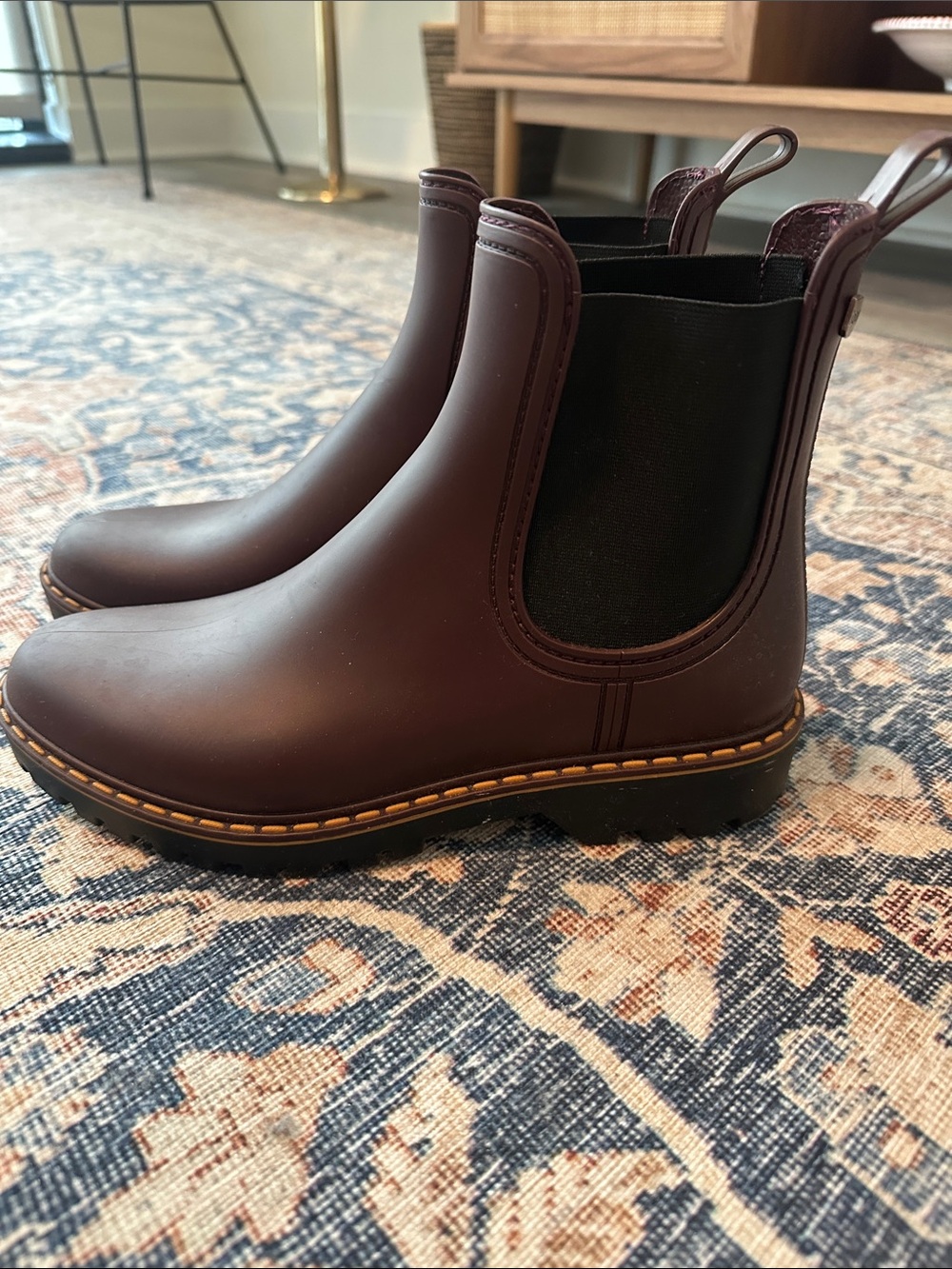 Igor Chocolate Brown Chelsea Rain Boots